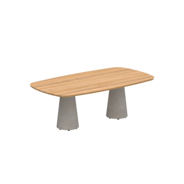 CONIX - Rectangular teak garden table by Royal Botania - view 3